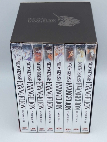 Neon Genesis Evangelion Platinum Collector's Box vol. 1-8 ITALIENISCH & JAPANISCH